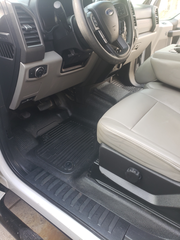 shined ford super duty interior